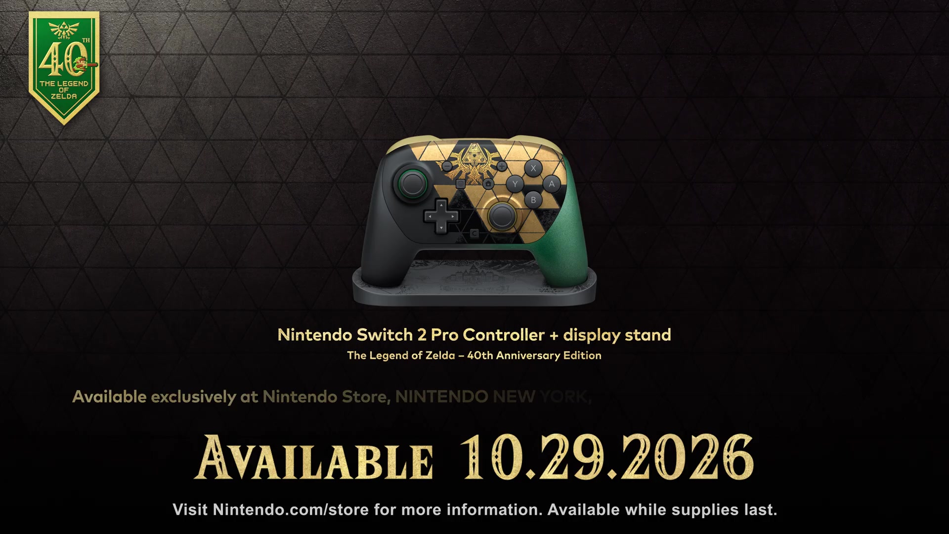 Zelda 40th Anniversary: all dated games, console and accessories open for preorder