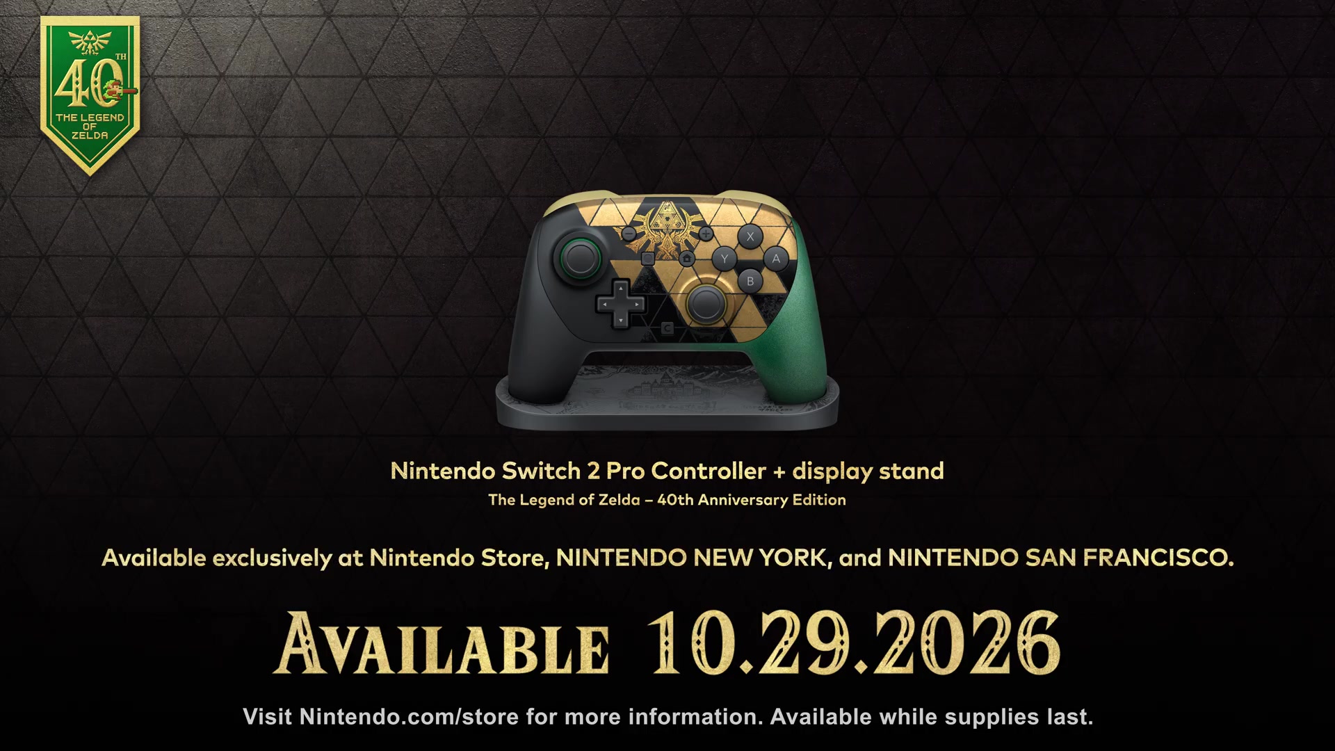 Zelda 40th Anniversary: all dated games, console and accessories open for preorder
