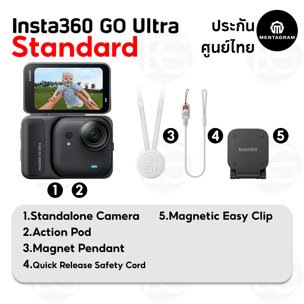 Insta 360 go ultra standard in the box black
